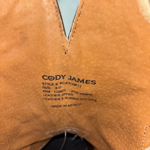 Cody James Brown and Green Western Boots - Picture 4 of 4